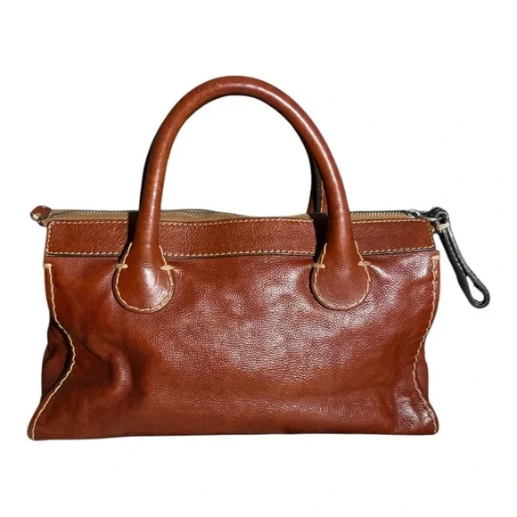 Chloe Leather Tote - Picture 2 of 12